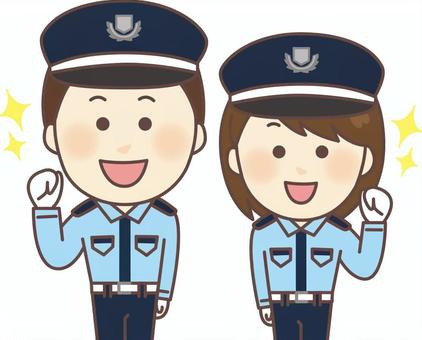 警備員イラスト